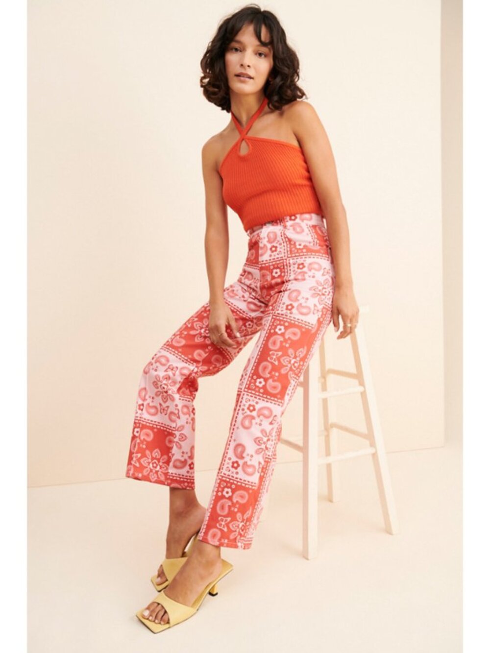 Lisa Says Gah Robyn Jean in Bandana Print